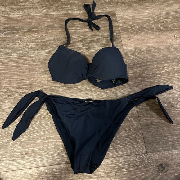 Navy Blue Bathing Suit - Picture 1 of 2